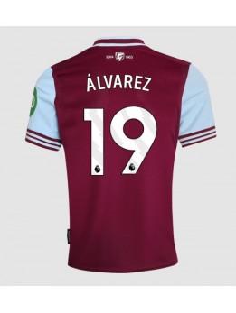 Billige West Ham United Edson Alvarez #19 Hjemmedrakt 2024-25 Kortermet